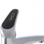 Смеситель для умывальника Haiba Magic 001 с черной ручкой (HB0661)