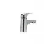 Смеситель для умывальника Haiba Magic 001 с черной ручкой (HB0661)