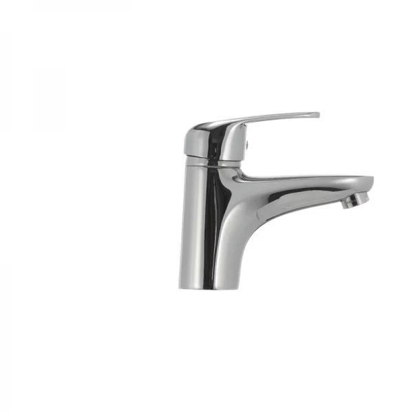 Смеситель для умывальника Haiba Magic 001 с черной ручкой (HB0661)