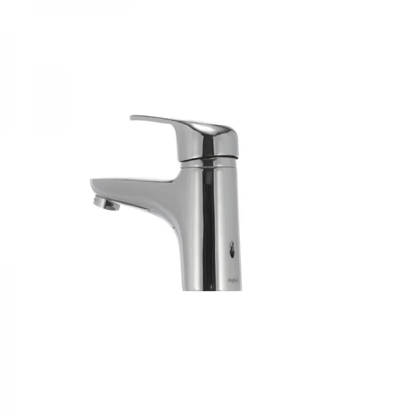 Смеситель для умывальника Haiba Magic 001 с черной ручкой (HB0661)