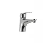 Смеситель для умывальника Haiba Magic 001 с черной ручкой (HB0661)