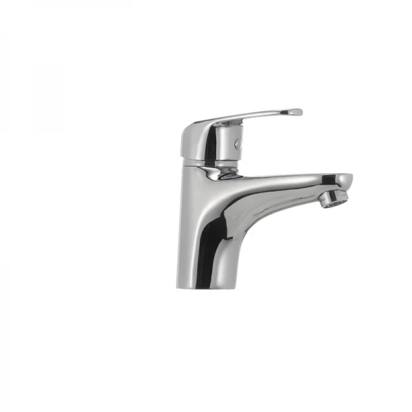 Смеситель для умывальника Haiba Magic 001 с черной ручкой (HB0661)