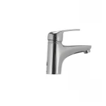 Смеситель для умывальника Haiba Magic 001 с черной ручкой (HB0661)