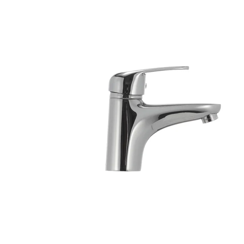 Смеситель для умывальника Haiba Magic 001 с синей ручкой (HB0662)