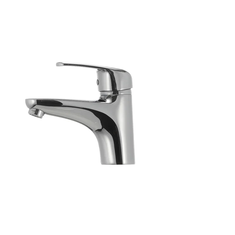 Смеситель для умывальника Haiba Magic 001 с синей ручкой (HB0662)