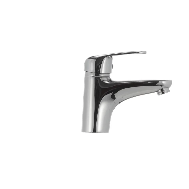 Смеситель для умывальника Haiba Magic 001 с синей ручкой (HB0662)