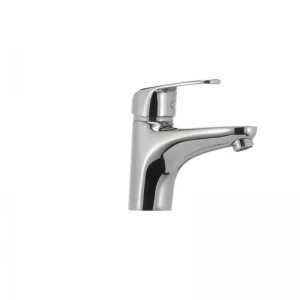 Смеситель для умывальника Haiba Magic 001 с синей ручкой (HB0662)