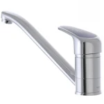 Смеситель для кухни Haiba Magic 004 с синей ручкой (HB0664)