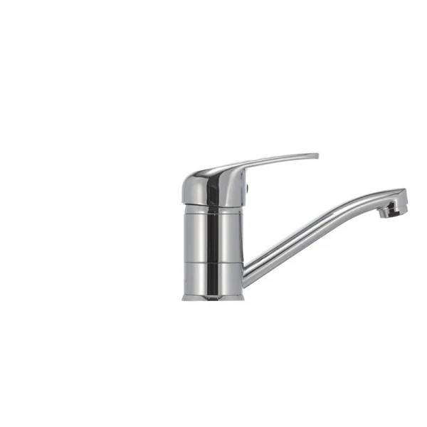 Смеситель для умывальника Haiba Magic 004 с серой ручкой (излив 15 см) (HB0665)