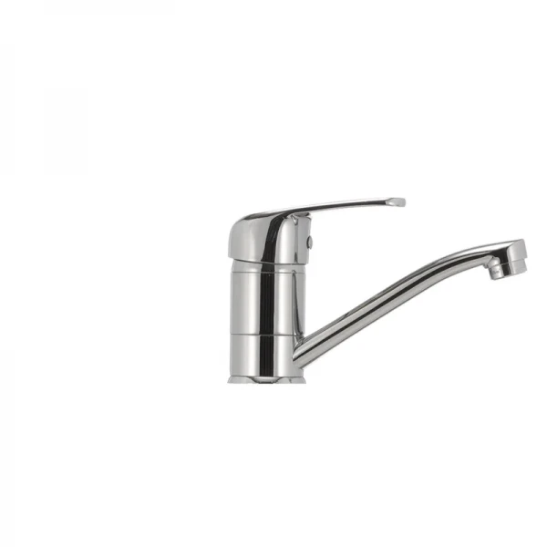 Смеситель для умывальника Haiba Magic 004 с синей ручкой (излив 15 см) (HB0666)