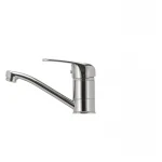 Смеситель для умывальника Haiba Magic 004 с синей ручкой (излив 15 см) (HB0666)