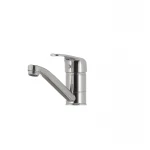 Смеситель для умывальника Haiba Magic 004 с синей ручкой (излив 15 см) (HB0666)