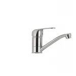 Смеситель для умывальника Haiba Magic 004 с синей ручкой (излив 15 см) (HB0666)