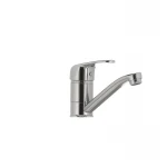 Смеситель для умывальника Haiba Magic 004 с синей ручкой (излив 15 см) (HB0666)