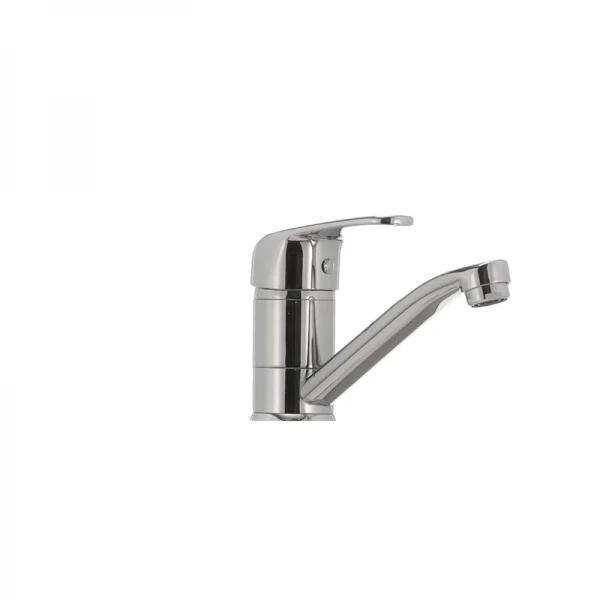 Смеситель для умывальника Haiba Magic 004 с синей ручкой (излив 15 см) (HB0666)