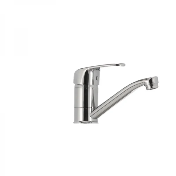 Смеситель для умывальника Haiba Magic 004 с синей ручкой (излив 15 см) (HB0666)