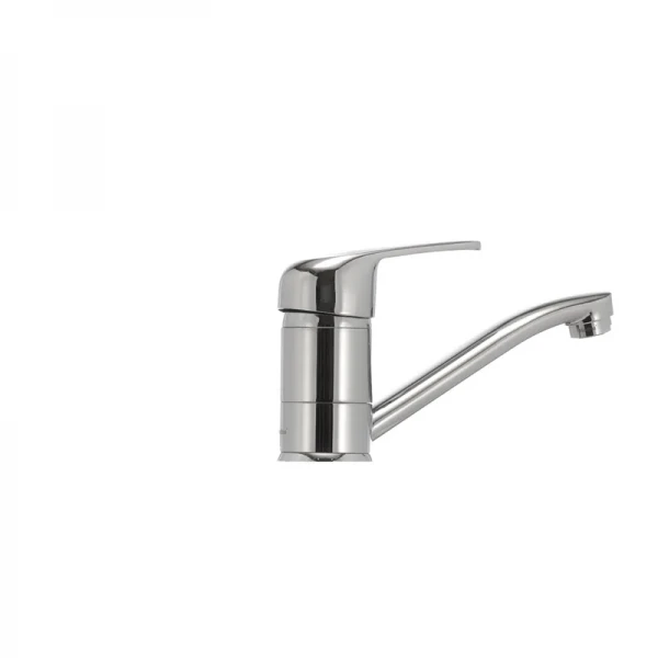 Смеситель для умывальника Haiba Magic 004 с синей ручкой (излив 15 см) (HB0666)