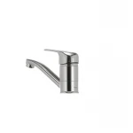 Смеситель для умывальника Haiba Magic 004 с синей ручкой (излив 15 см) (HB0666)