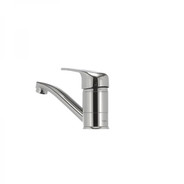 Смеситель для умывальника Haiba Magic 004 с синей ручкой (излив 15 см) (HB0666)