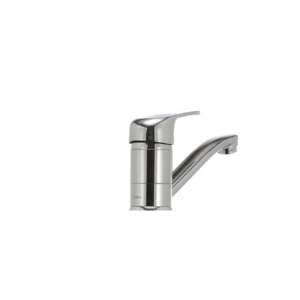 Смеситель для умывальника Haiba Magic 004 с синей ручкой (излив 15 см) (HB0666)