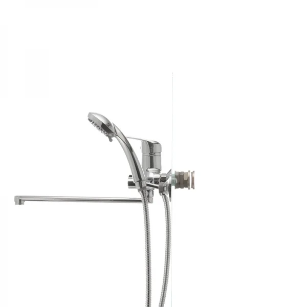 Смеситель для ванны Haiba Magic 006 с черной ручкой (HB0674)