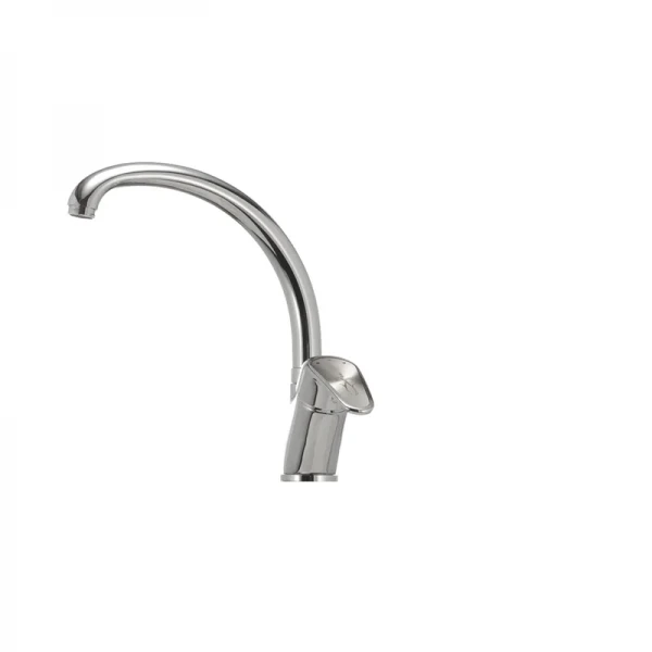 Смеситель для кухни Haiba Magic 011 с серой ручкой (HB0675)