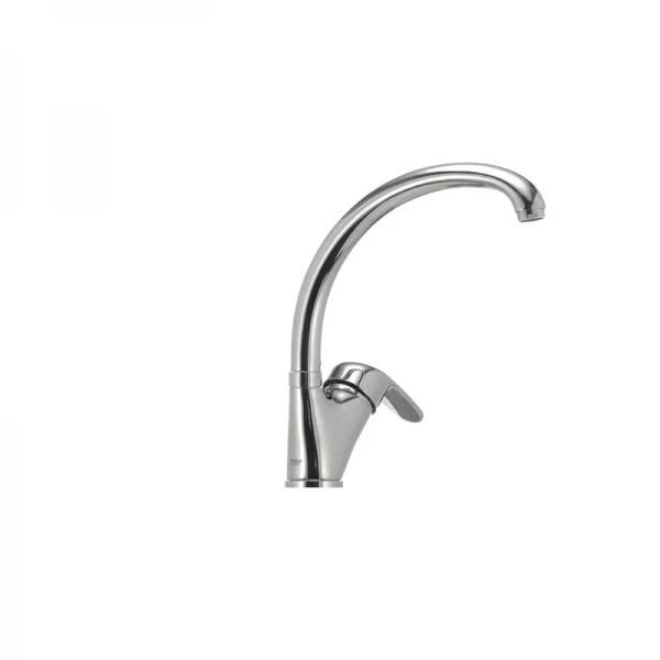 Смеситель для кухни Haiba Magic 011 с серой ручкой (HB0675)