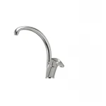 Смеситель для кухни Haiba Magic 011 с серой ручкой (HB0675)