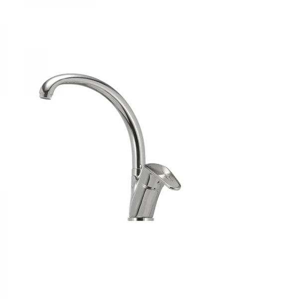 Смеситель для кухни Haiba Magic 011 с серой ручкой (HB0675)