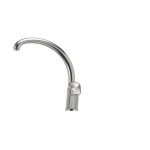 Смеситель для кухни Haiba Magic 011 с серой ручкой (HB0675)