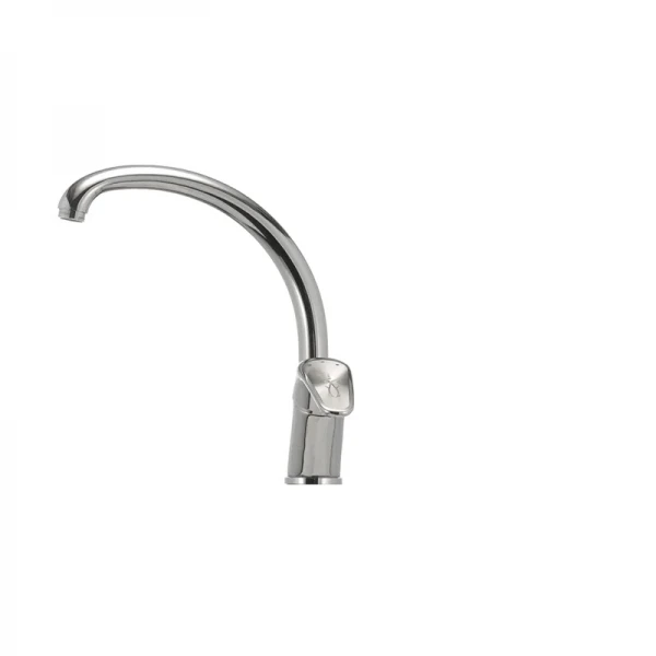 Смеситель для кухни Haiba Magic 011 с серой ручкой (HB0675)