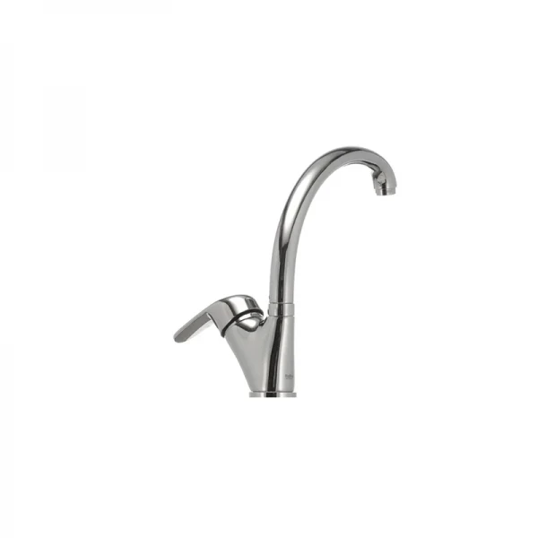 Смеситель для кухни Haiba Magic 011 с серой ручкой (HB0675)