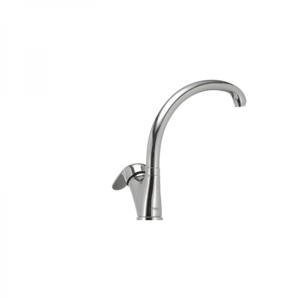 Смеситель для кухни Haiba Magic 011 с серой ручкой (HB0675)