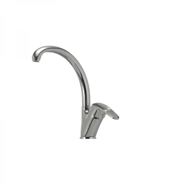 Смеситель для кухни Haiba Magic 011 с серой ручкой (HB0675)