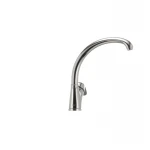 Смеситель для кухни Haiba Magic 011 с черной ручкой (HB0676)