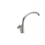 Смеситель для кухни Haiba Magic 011 с черной ручкой (HB0676)