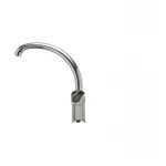 Смеситель для кухни Haiba Magic 011 с черной ручкой (HB0676)