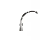 Смеситель для кухни Haiba Magic 011 с черной ручкой (HB0676)