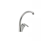 Смеситель для кухни Haiba Magic 011 с синей ручкой (HB0677)