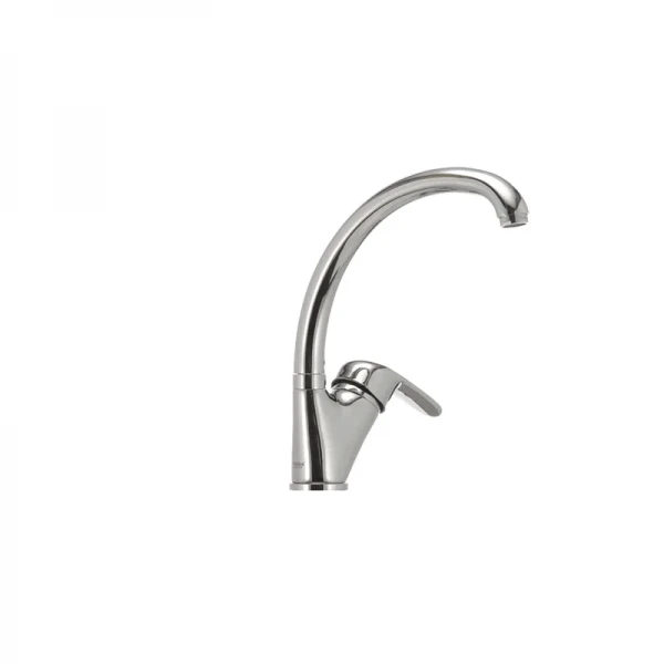 Смеситель для кухни Haiba Magic 011 с синей ручкой (HB0677)