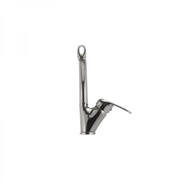 Смеситель для кухни Haiba Magic 011 с синей ручкой (HB0677)