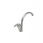 Смеситель для кухни Haiba Magic 011 с синей ручкой (HB0677)