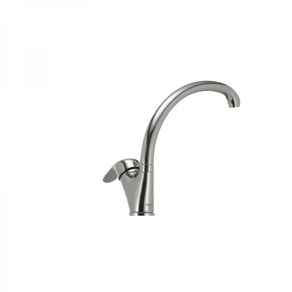 Смеситель для кухни Haiba Magic 011 с синей ручкой (HB0677)