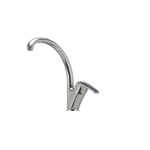 Смеситель для кухни Haiba Magic 011 с синей ручкой (HB0677)