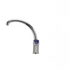 Смеситель для кухни Haiba Magic 011 с синей ручкой (HB0677)