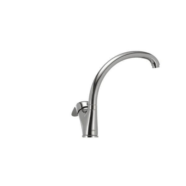 Смеситель для кухни Haiba Magic 011 с синей ручкой (HB0677)