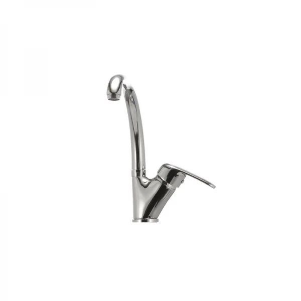 Смеситель для кухни Haiba Magic 011 с синей ручкой (HB0677)