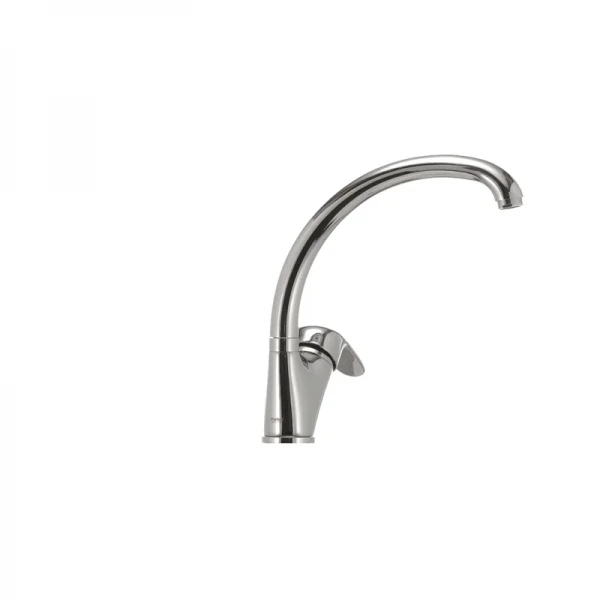 Смеситель для кухни Haiba Magic 011 с синей ручкой (HB0677)