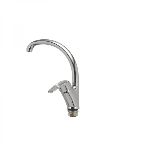 Смеситель для кухни Haiba Magic 777 с серой ручкой (HB0678)