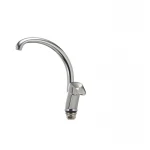 Смеситель для кухни Haiba Magic 777 с серой ручкой (HB0678)